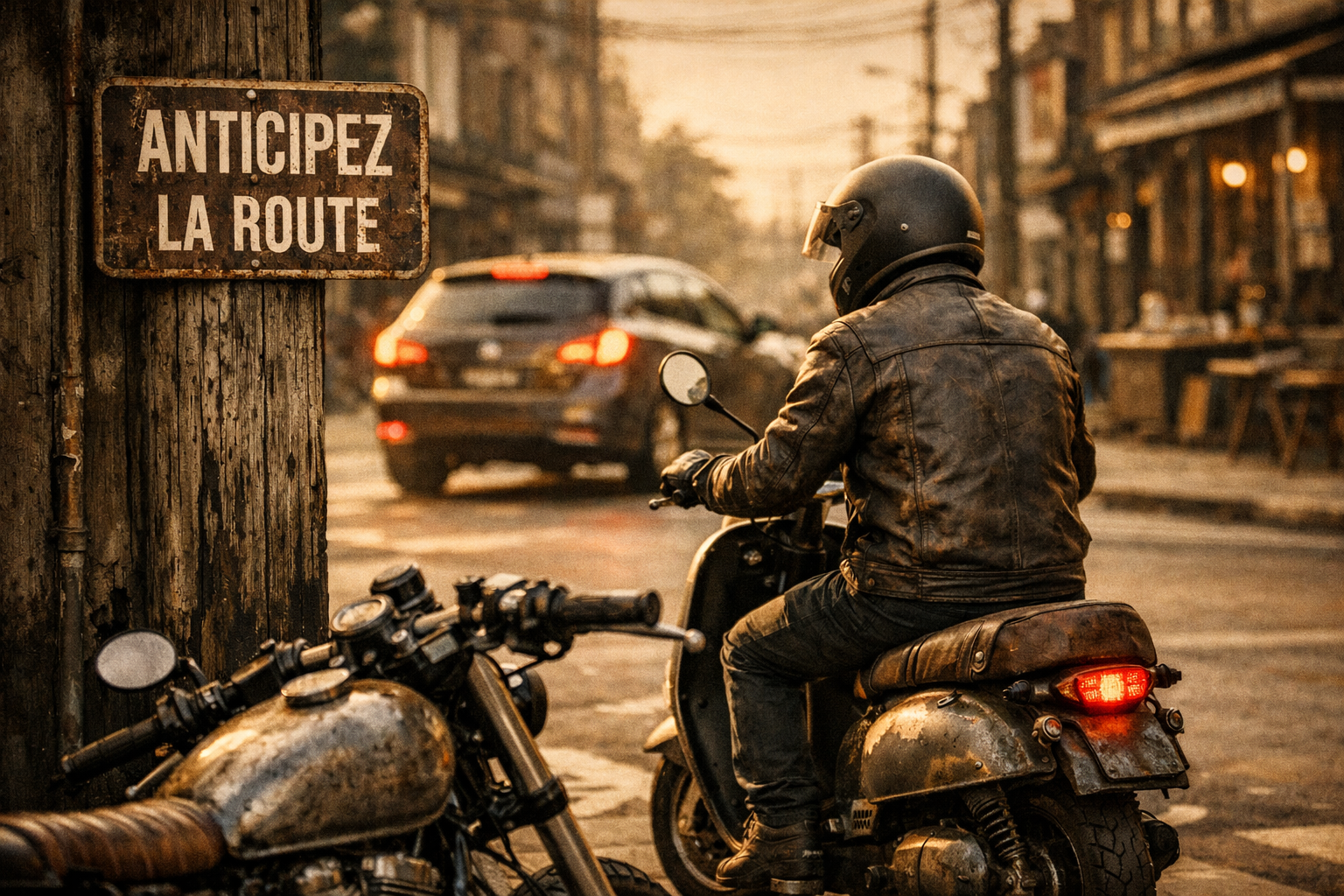 Danger scooter ou moto : comment mieux anticiper la route