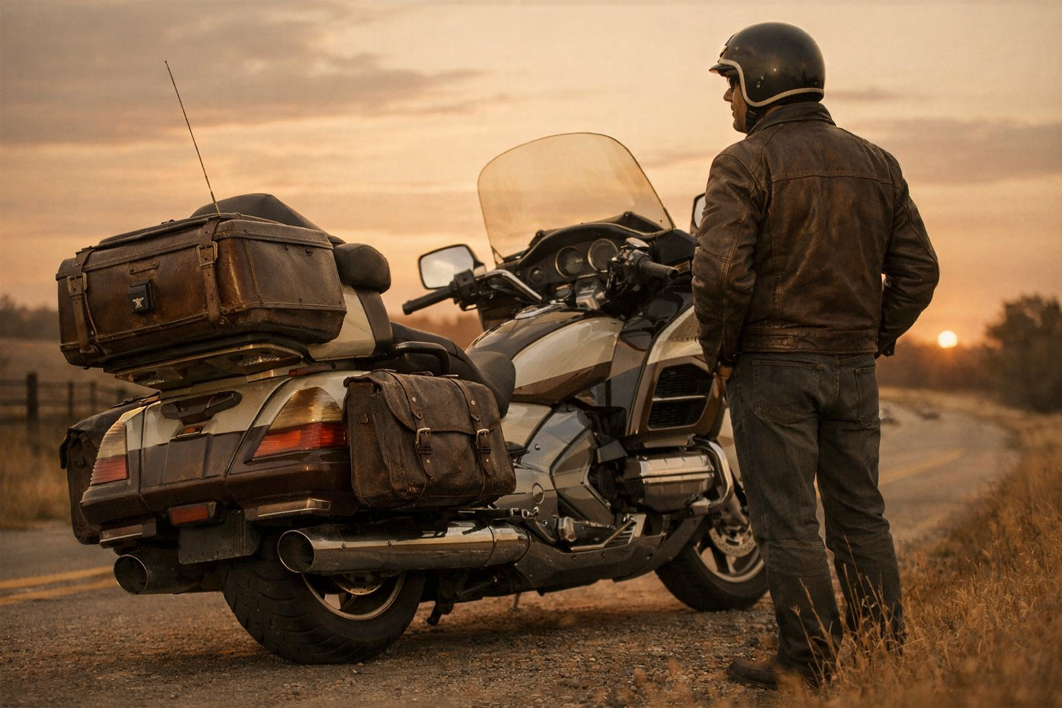 Honda Gold Wing 1800 : l’art du grand tourisme en toute sérénité