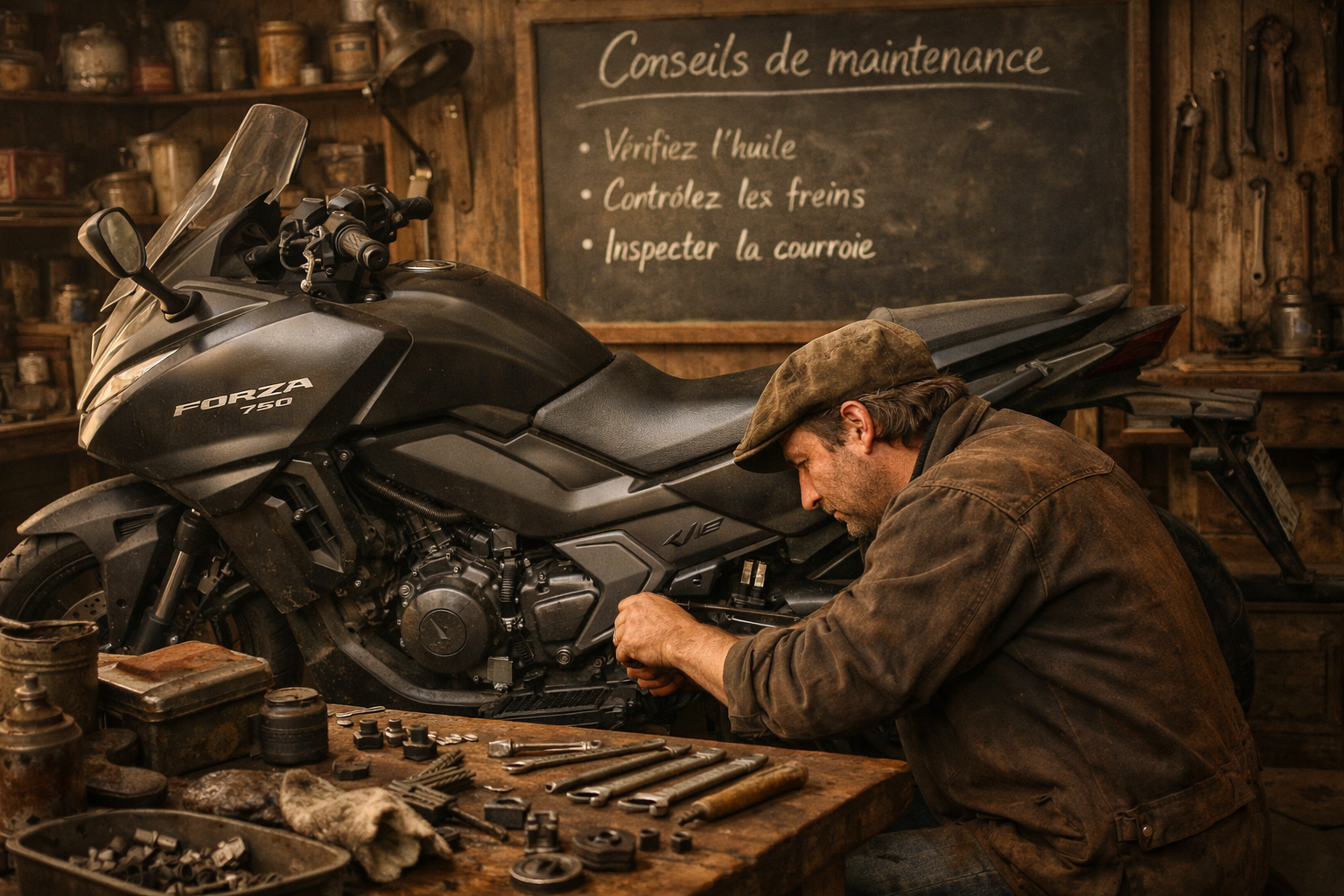 Régler chaque probleme du Forza 750 avec sérénité