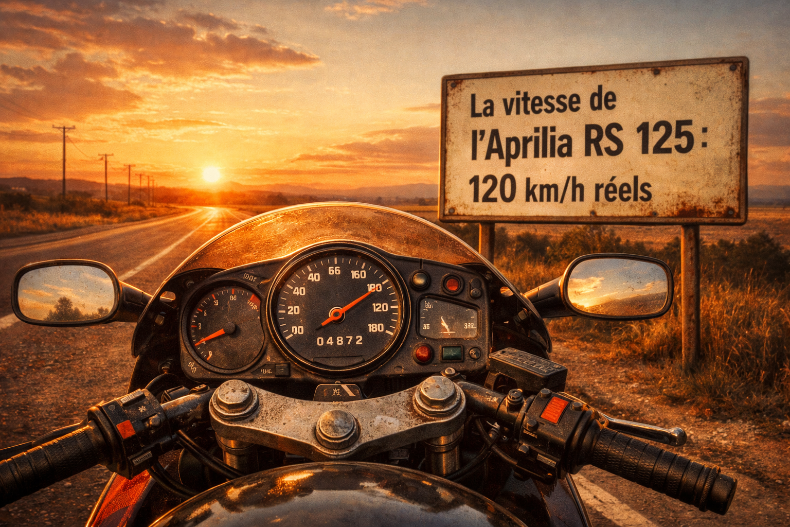 Vitesse max de l’Aprilia RS 125 : les performances réelles