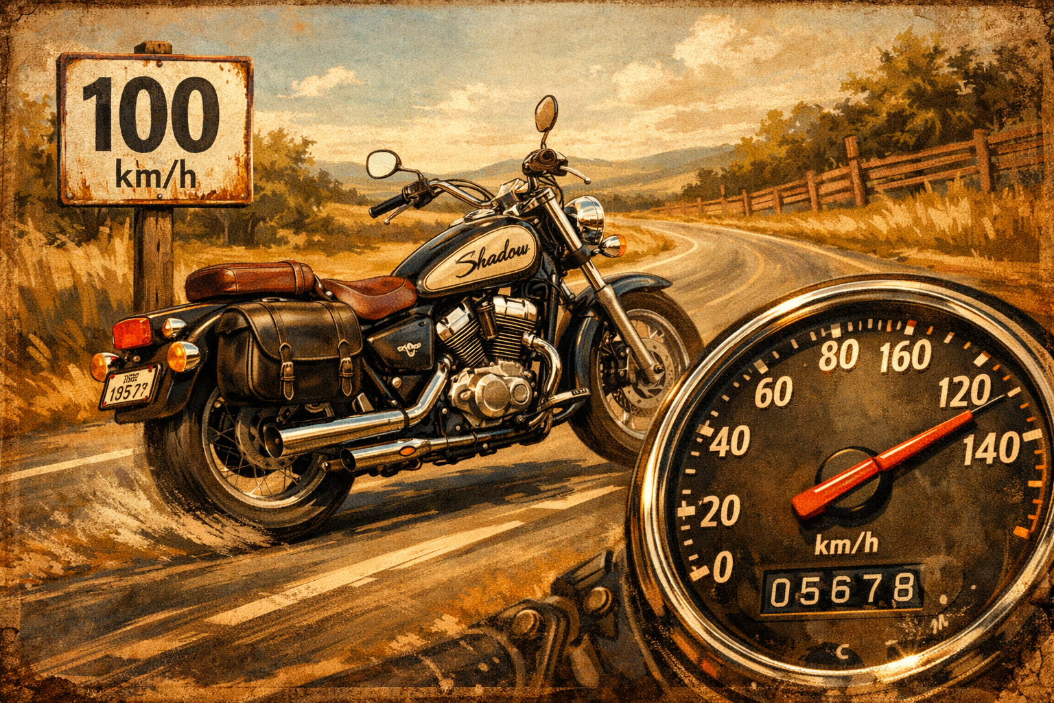 Vitesse de du Honda Shadow 125 : performances et conseils réels