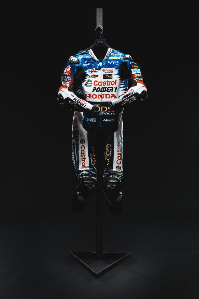 Combinaison Zarco GP de France 2026 seule présentée en studio