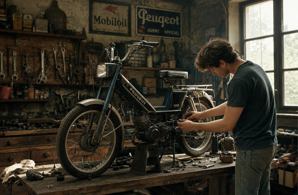 Peugeot 103 : histoire, modèles emblématiques et entretien